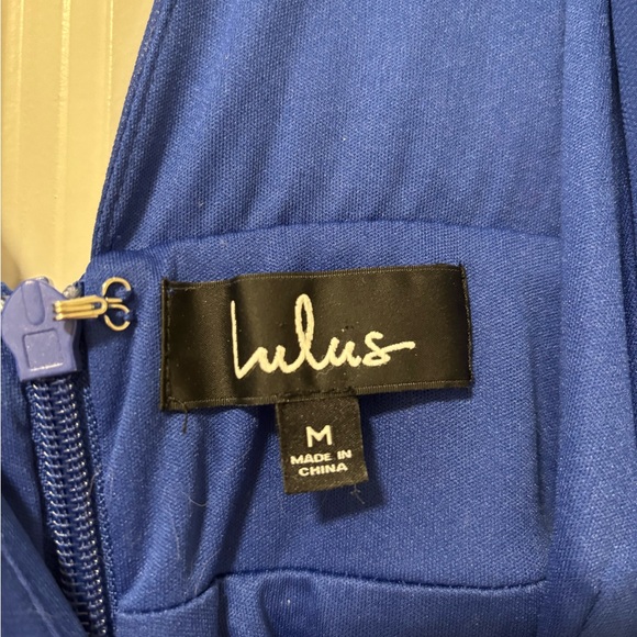 Lulu's Royal Blue Maxi Dress - Picture 5 of 6